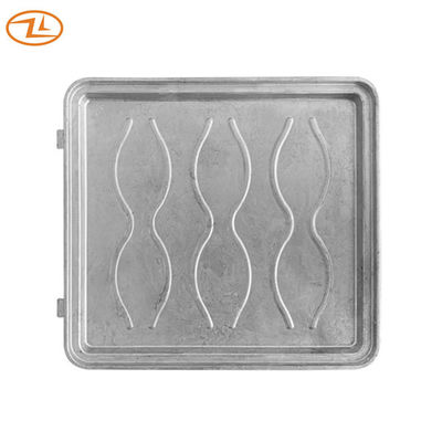 quality  Oven Plate Aluminum Die Casting Parts passivation Customized factory